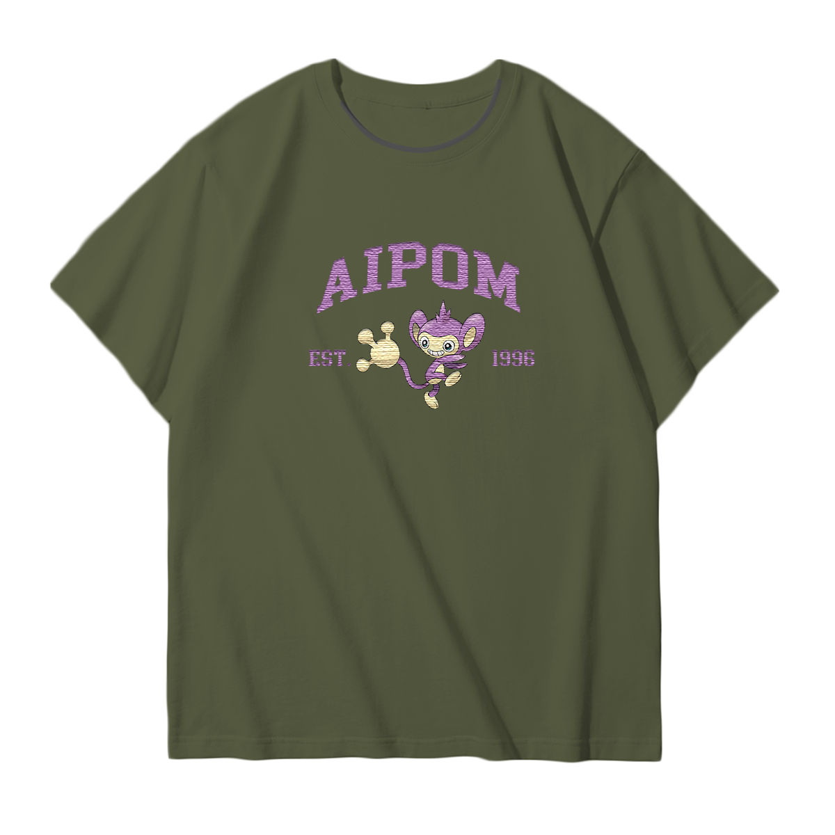 AIPOM Embroidered Anime Character Unisex T-Shirt,Crewneck,Hoodie,Stylish Gift for Friends,E144