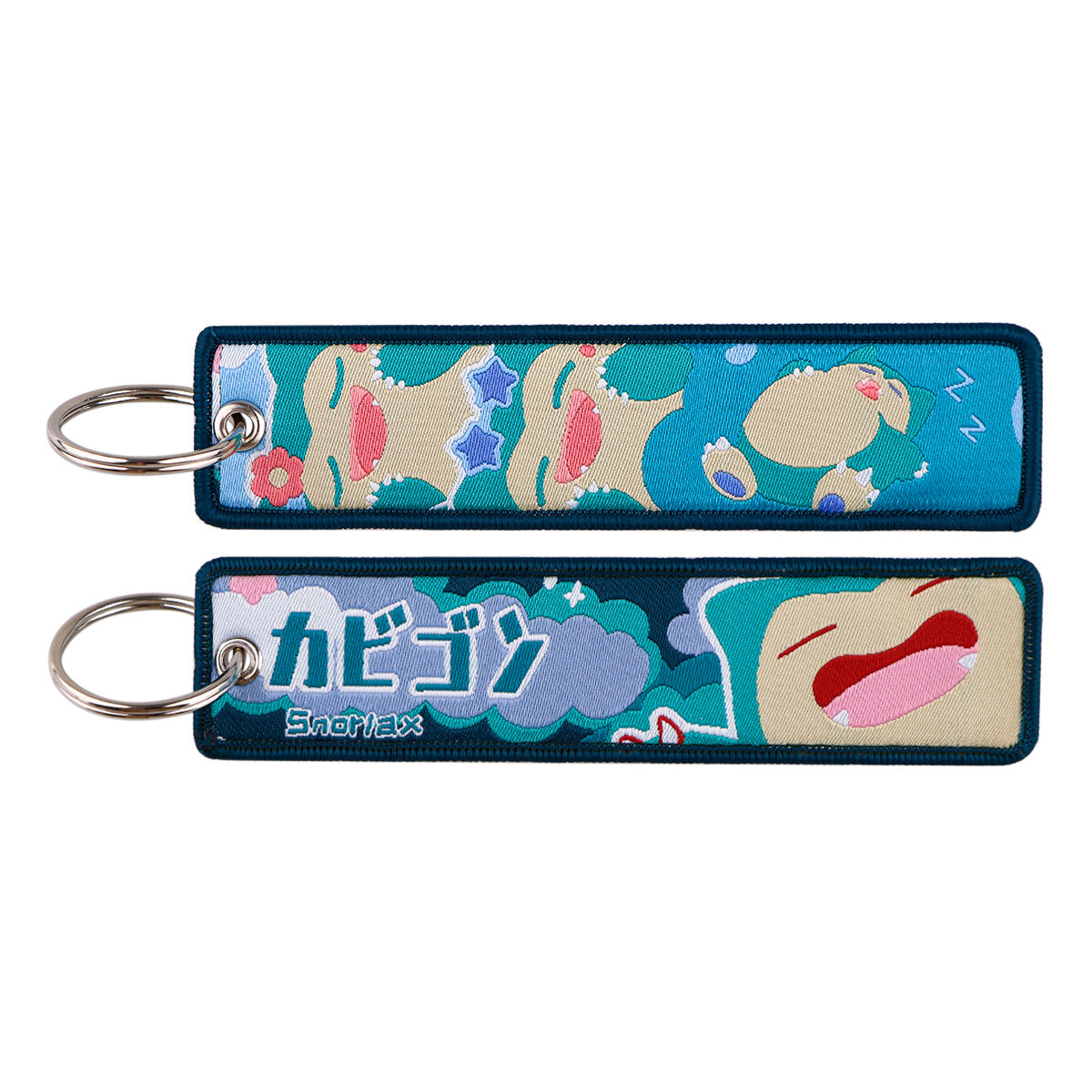 Embroidered Keychain – Cute Monster Pendant,Perfect Gift for Friends,005