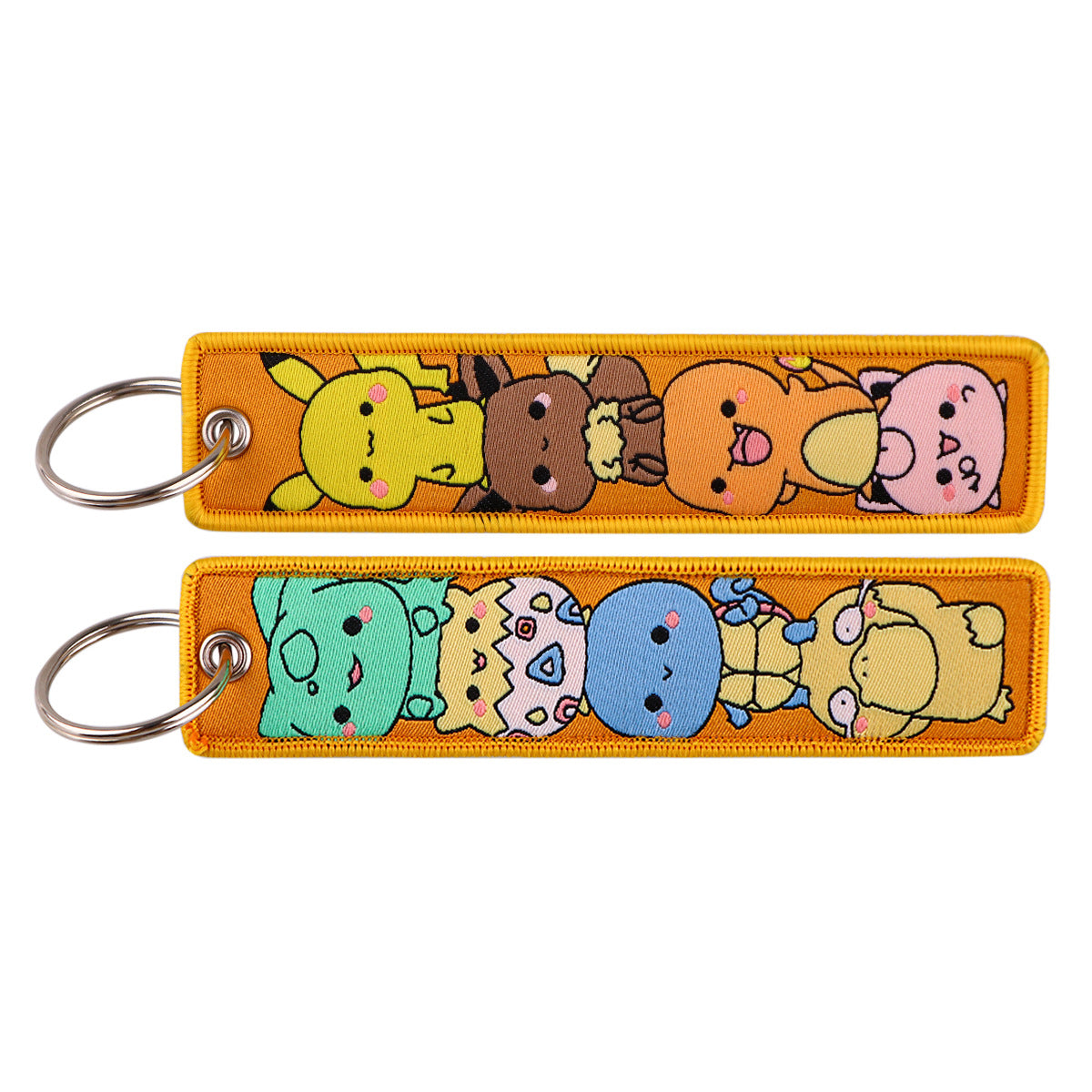 Embroidered Keychain – Cute Monster Pendant,Perfect Gift for Friends,005