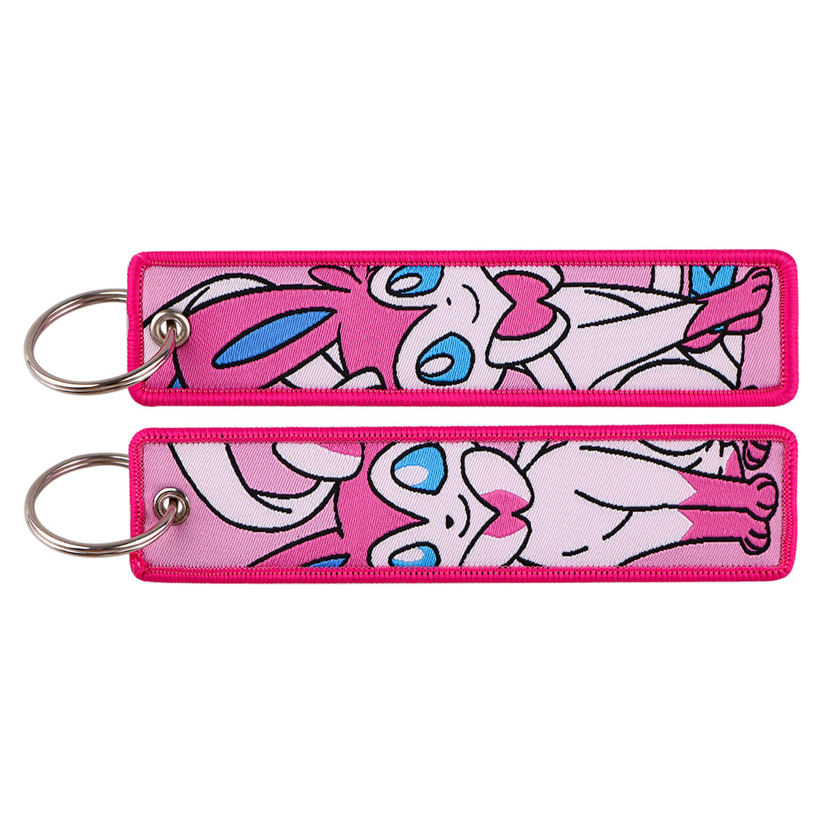 Embroidered Keychain – Cute Monster Pendant,Perfect Gift for Friends,005