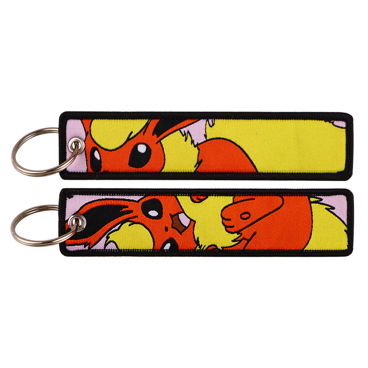 Embroidered Keychain – Cute Monster Pendant,Perfect Gift for Friends,005
