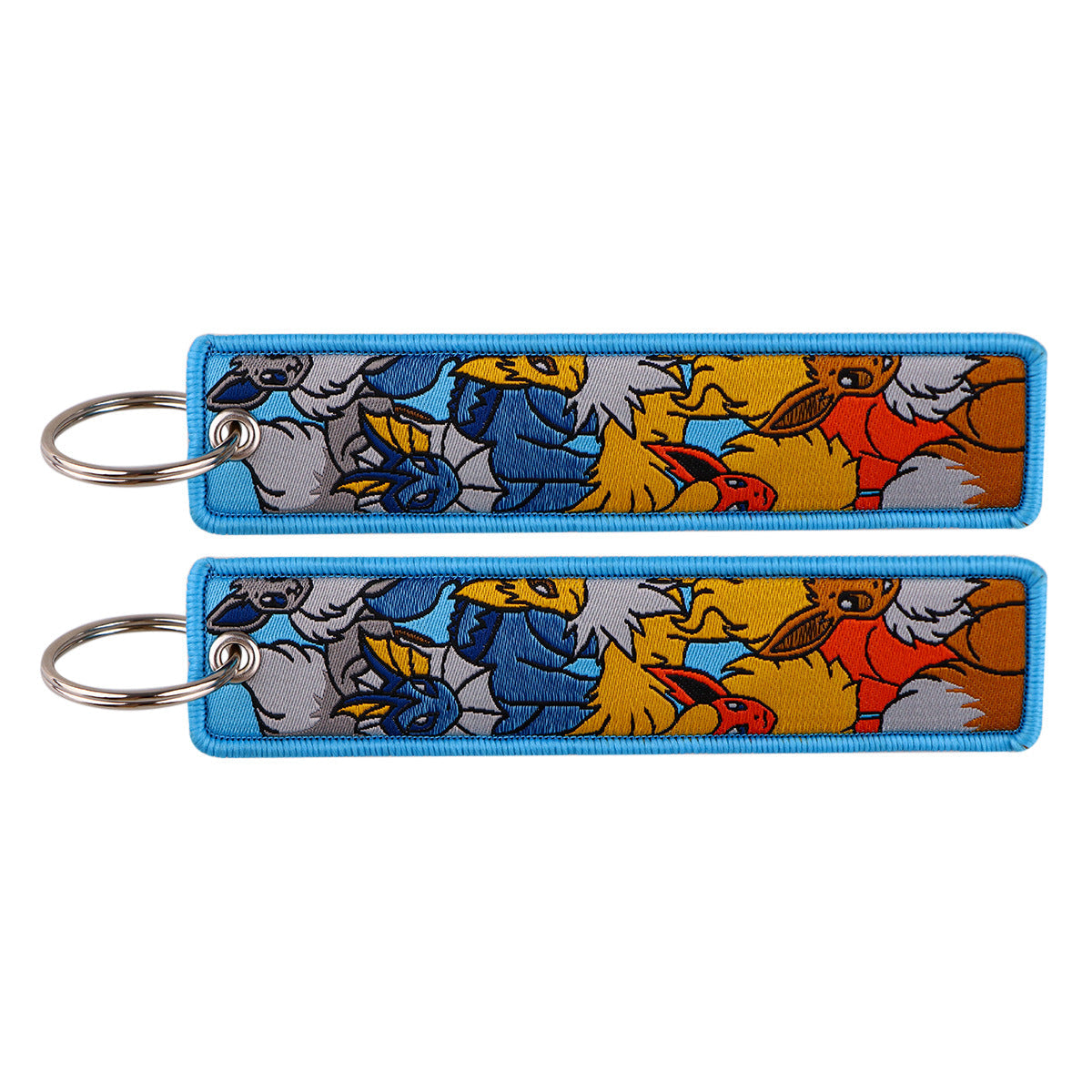 Embroidered Keychain – Cute Monster Pendant,Perfect Gift for Friends,005