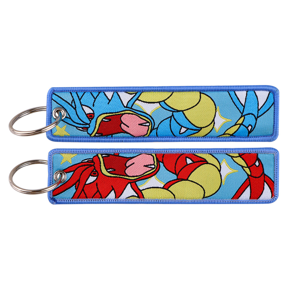 Embroidered Keychain – Cute Monster Pendant,Perfect Gift for Friends,005