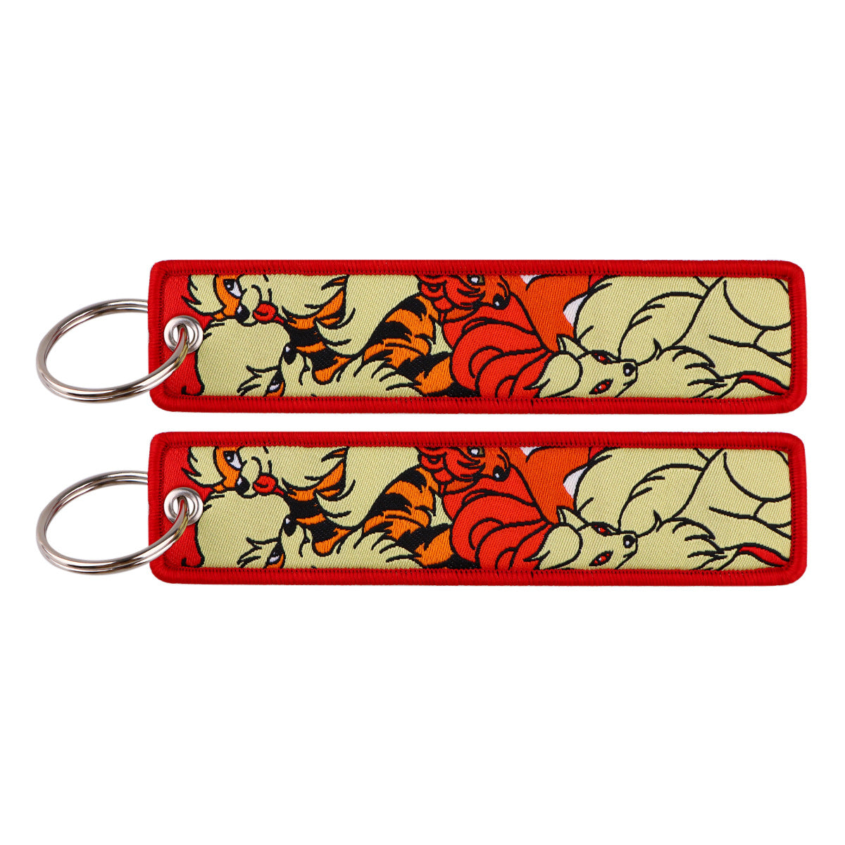 Embroidered Keychain – Cute Monster Pendant,Perfect Gift for Friends,005