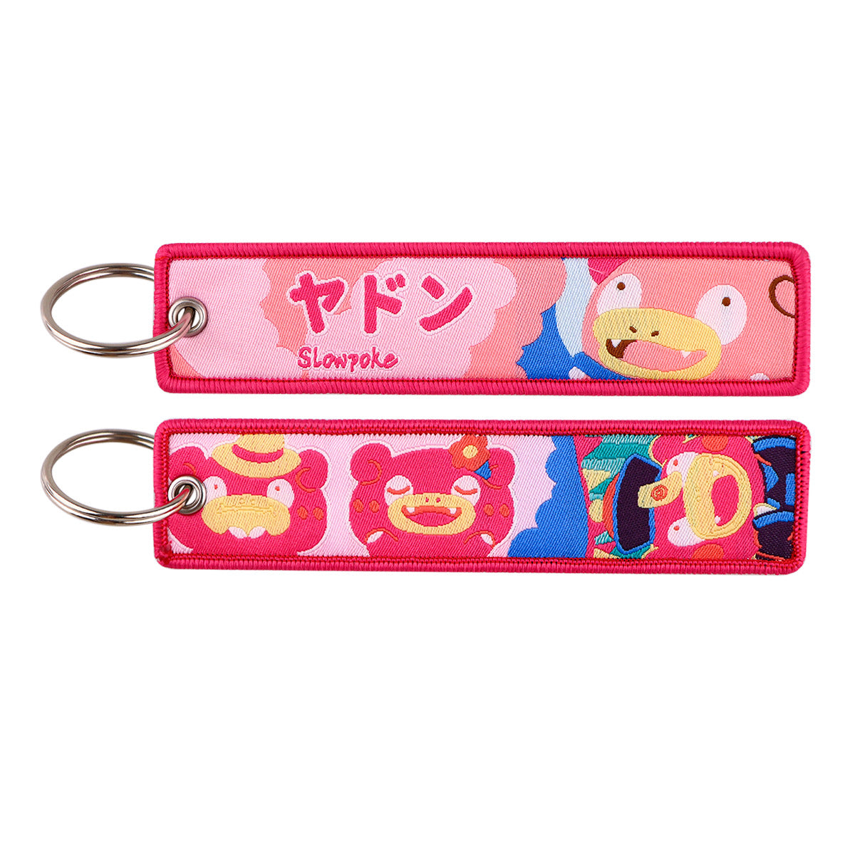 Embroidered Keychain – Cute Monster Pendant,Perfect Gift for Friends,005