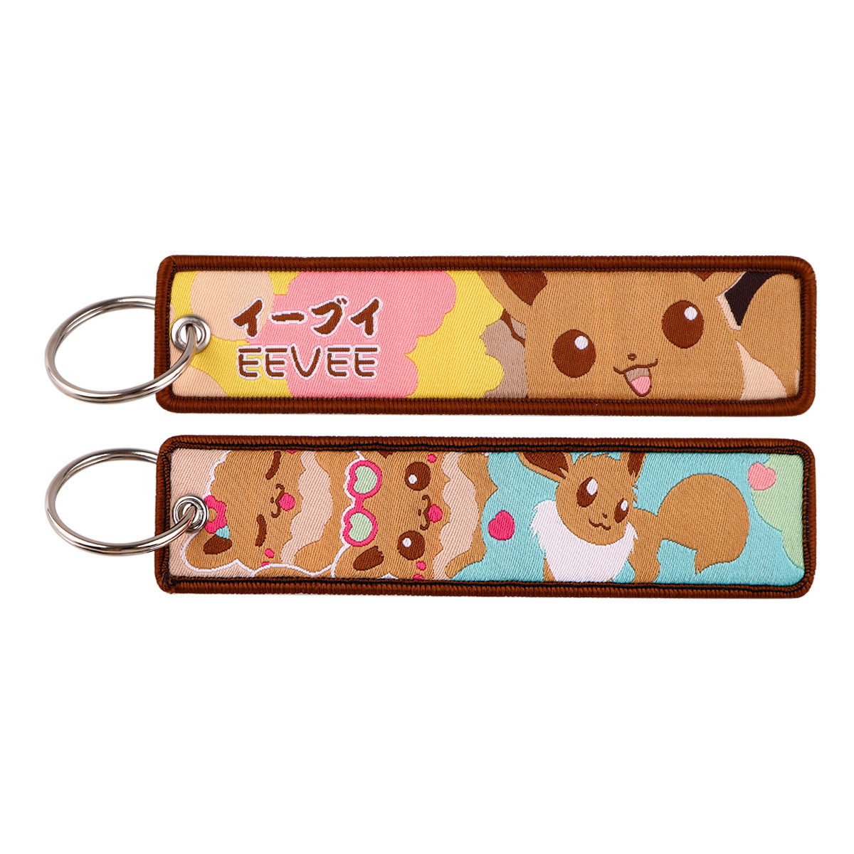 Embroidered Keychain – Cute Monster Pendant,Perfect Gift for Friends,005