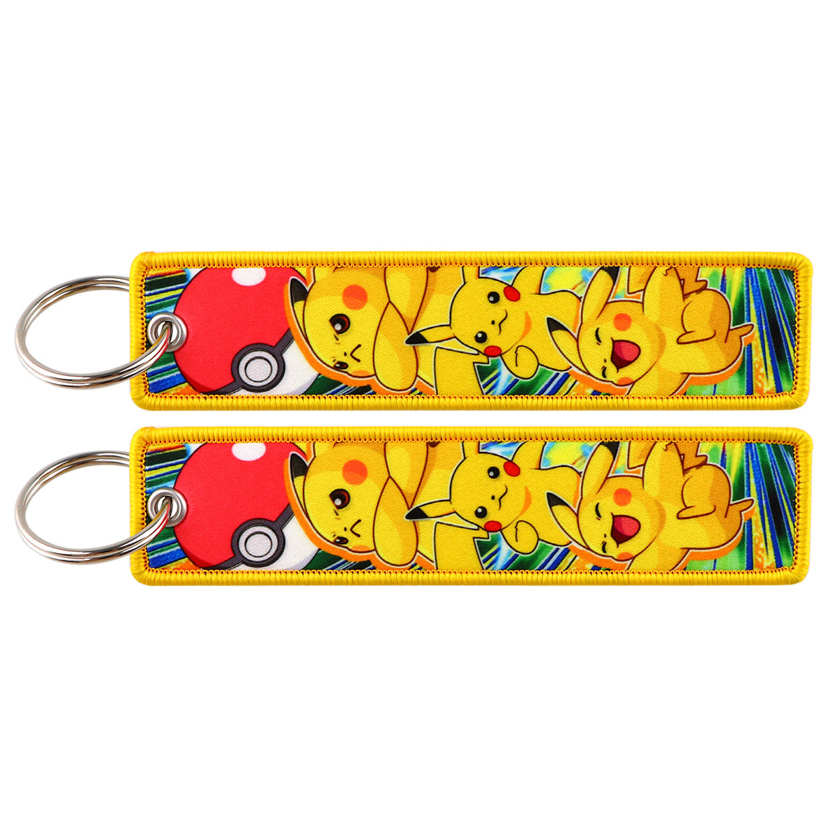 Embroidered Keychain – Cute Monster Pendant,Perfect Gift for Friends,005