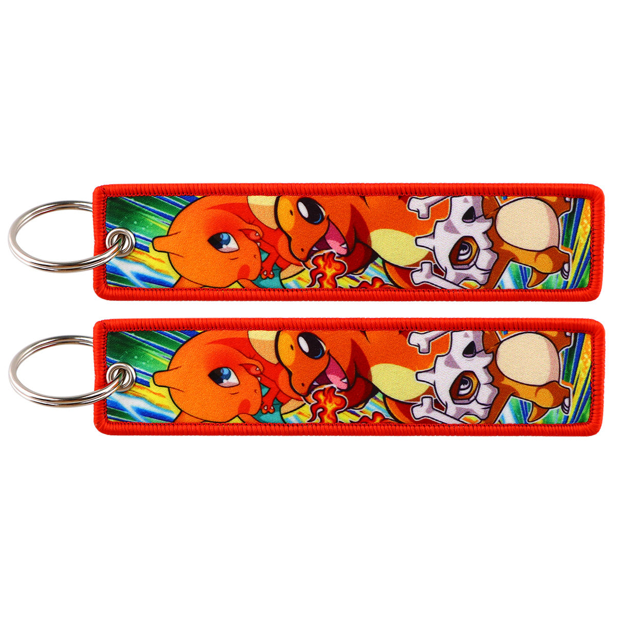 Embroidered Keychain – Cute Monster Pendant,Perfect Gift for Friends,005