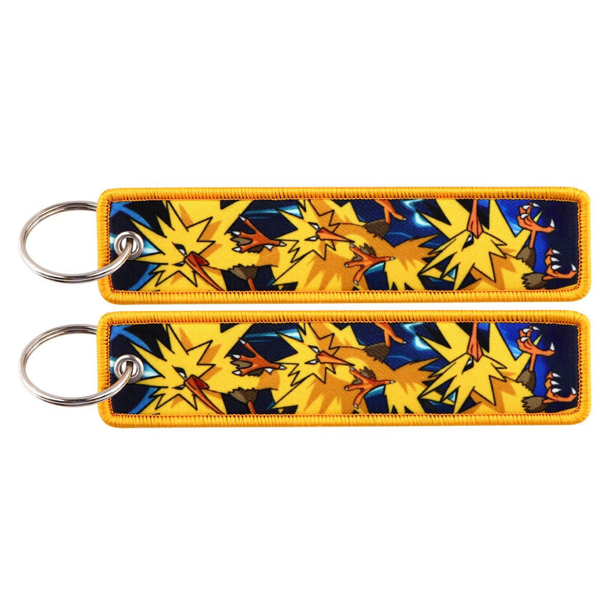 Embroidered Keychain – Cute Monster Pendant,Perfect Gift for Friends,005