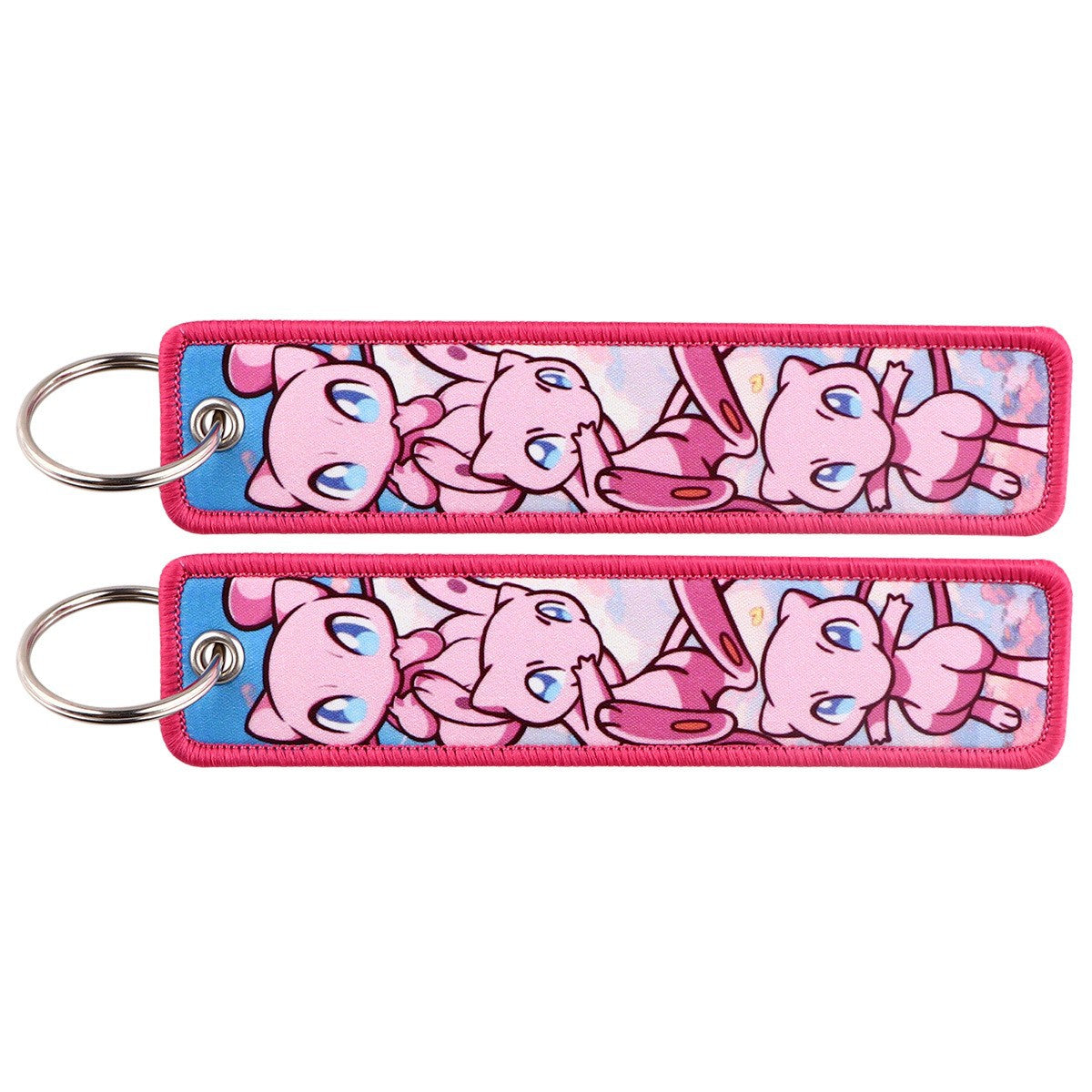 Embroidered Keychain – Cute Monster Pendant,Perfect Gift for Friends,005
