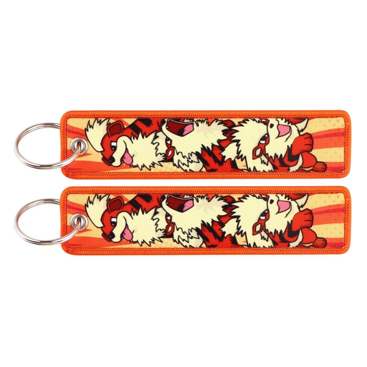 Embroidered Keychain – Cute Monster Pendant,Perfect Gift for Friends,005
