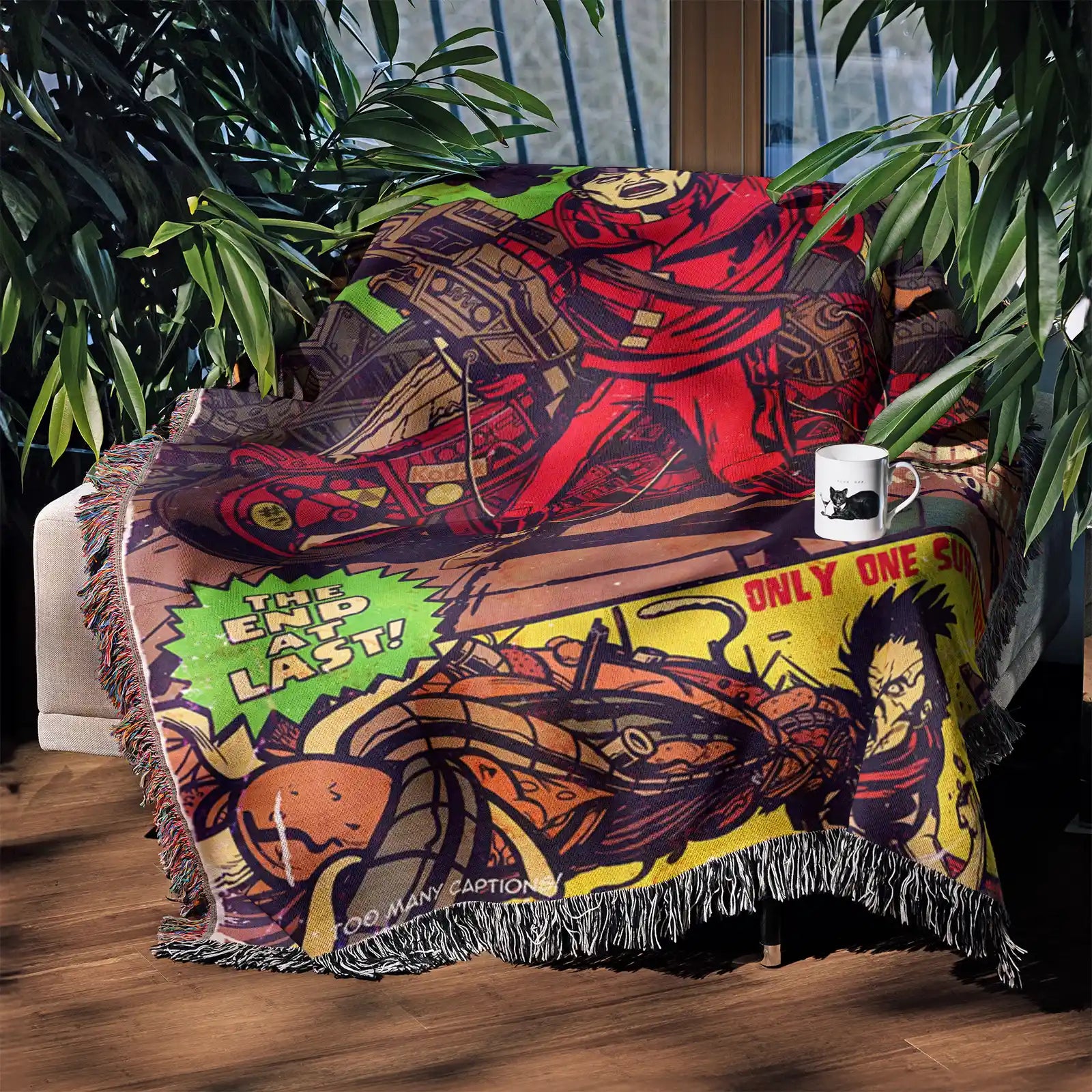 AKIRA Anime Woven Blanket Tapestry Anime203 – Personality Anime Room Decor Gift