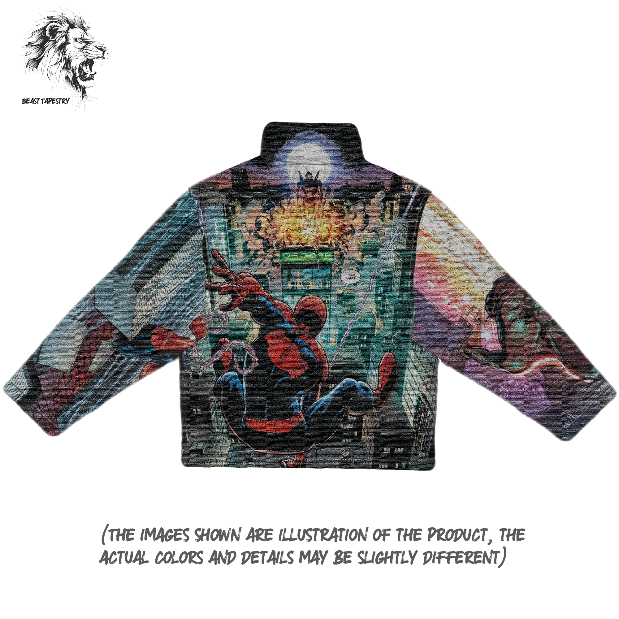 Veste RAP E&Spider Man-TAPESTRY((Pré-vente)