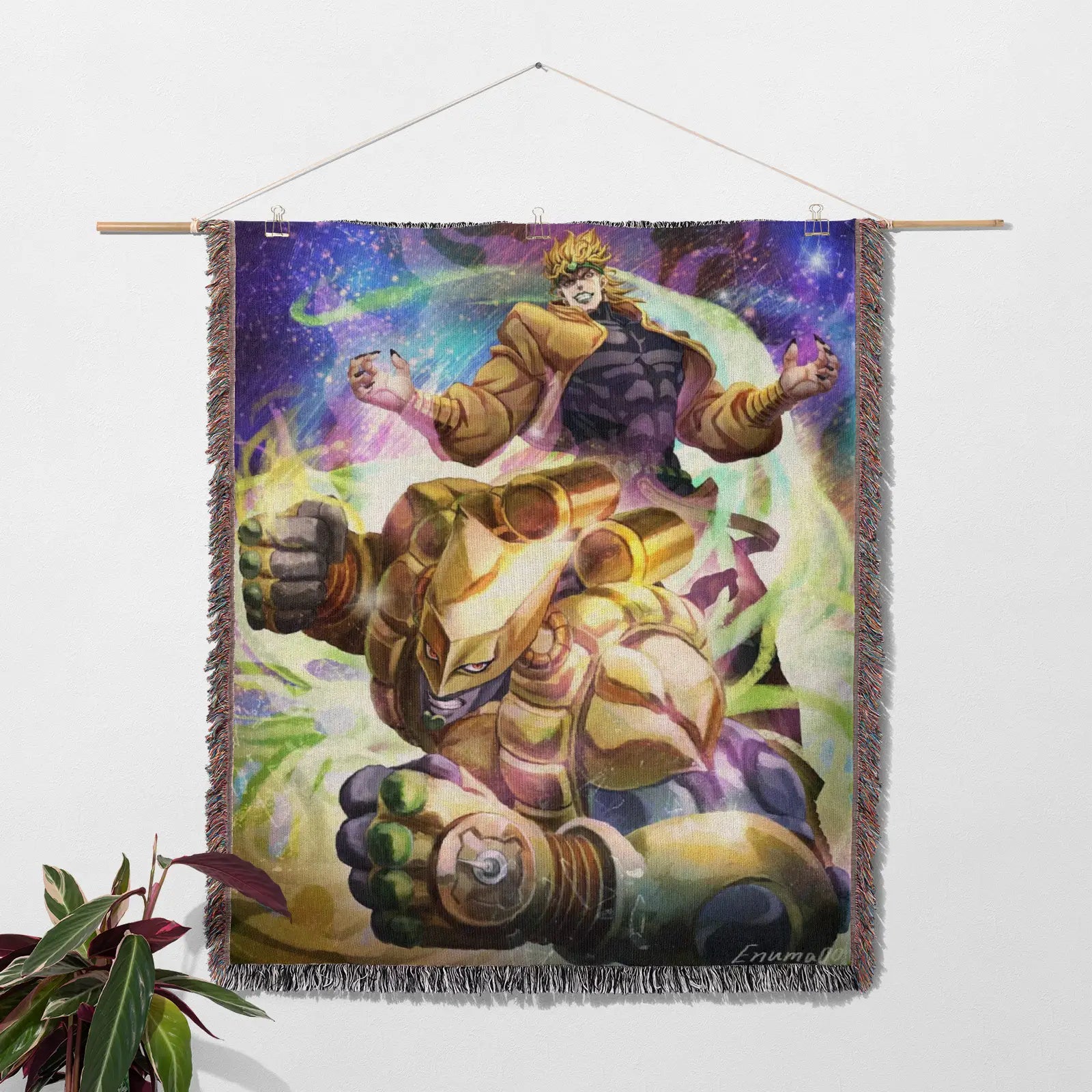 Tapisserie de couverture tissée une pièce – Cadeau de décoration de chambre d'anime de personnalité-Ⅰ