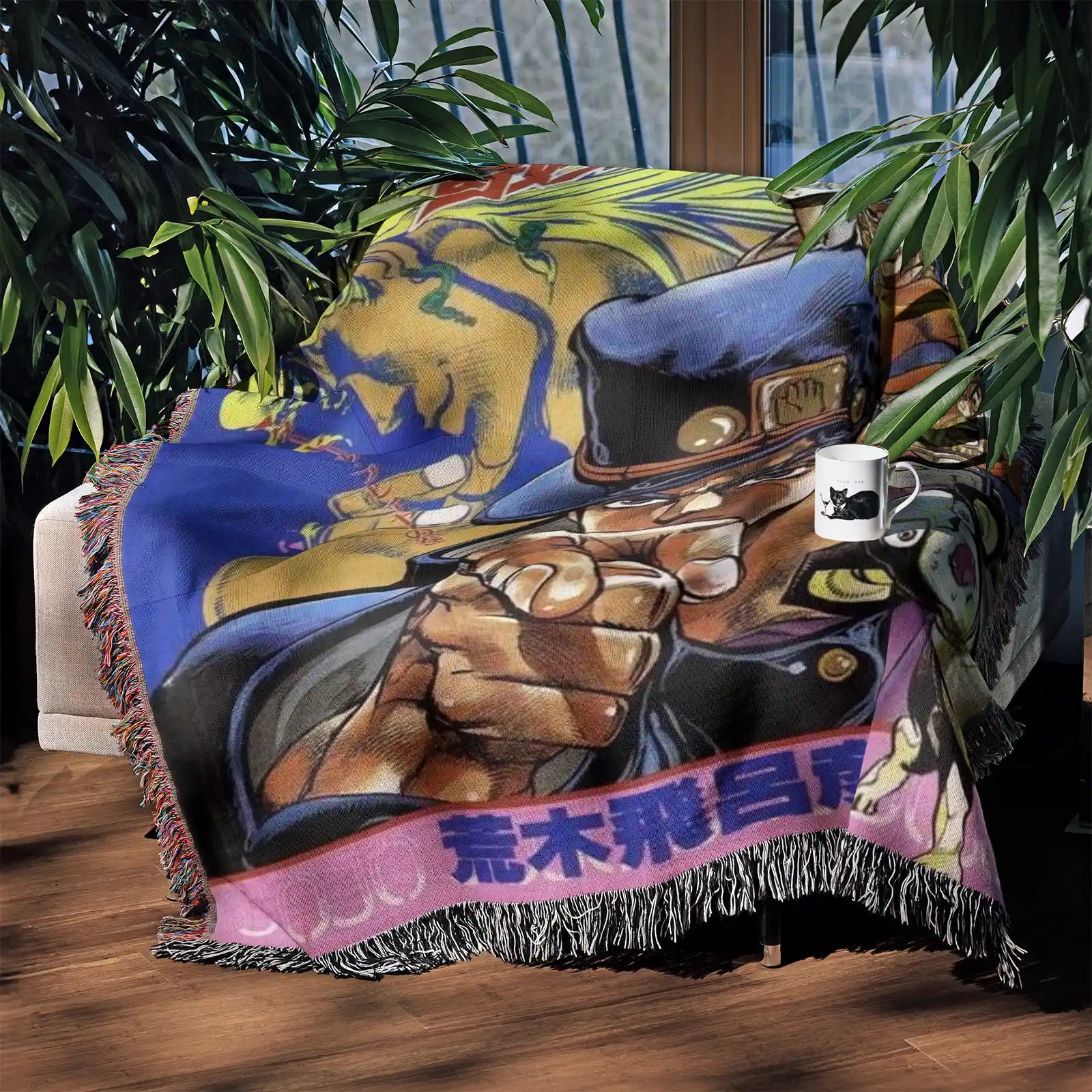 Tapisserie de couverture tissée une pièce – Cadeau de décoration de chambre d'anime de personnalité-Ⅰ