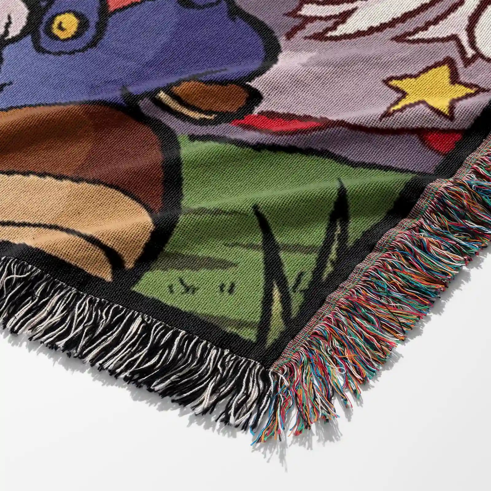 Tapisserie de couverture tissée Mario – Cadeau de décoration de salle de jeu de personnalité-Ⅰ