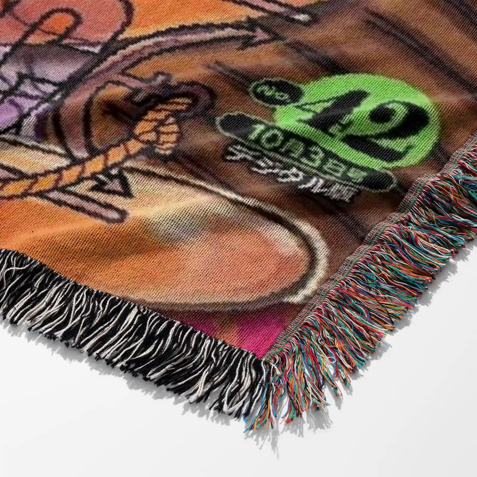 Tapisserie de couverture tissée une pièce – Cadeau de décoration de chambre d'anime de personnalité-Ⅲ