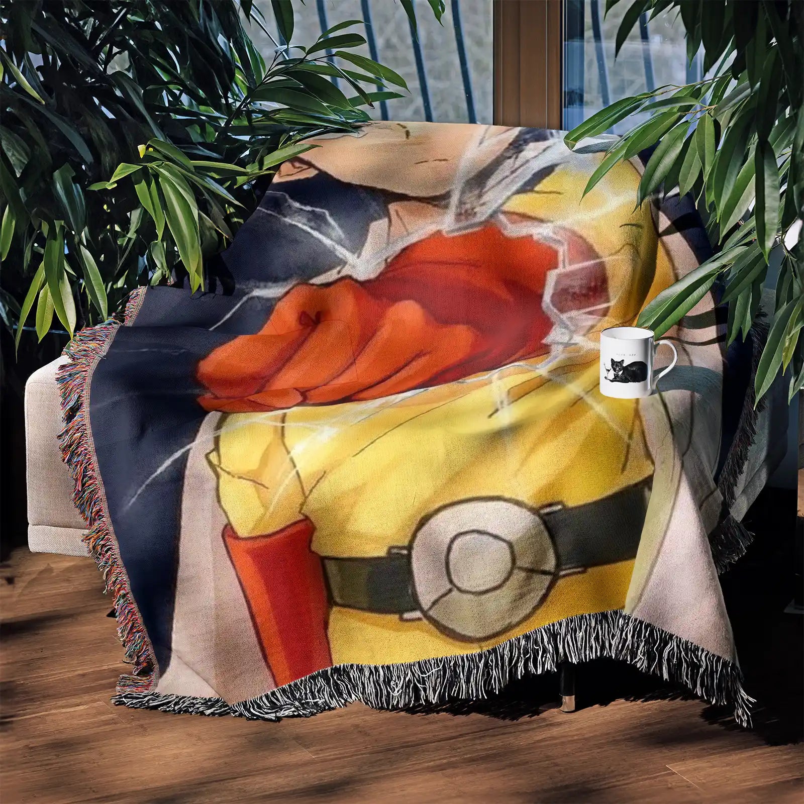 Tapisserie de couverture tissée une pièce – Cadeau de décoration de chambre d'anime de personnalité-Ⅰ