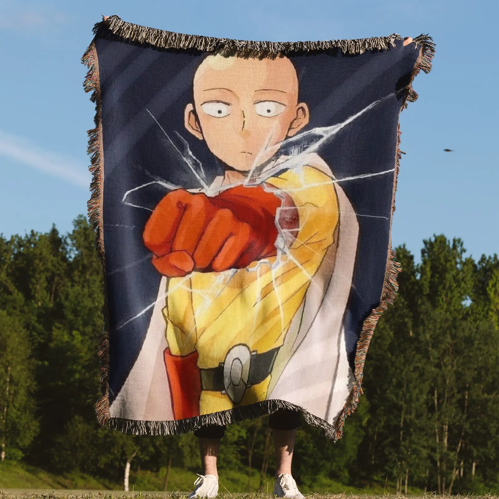 Tapisserie de couverture tissée une pièce – Cadeau de décoration de chambre d'anime de personnalité-Ⅰ