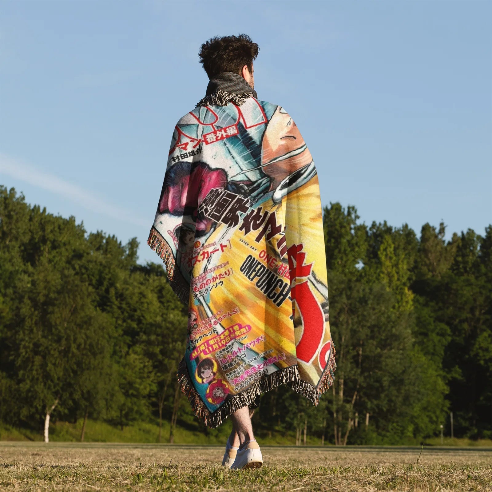 Tapisserie de couverture tissée une pièce – Cadeau de décoration de chambre d'anime de personnalité-Ⅰ