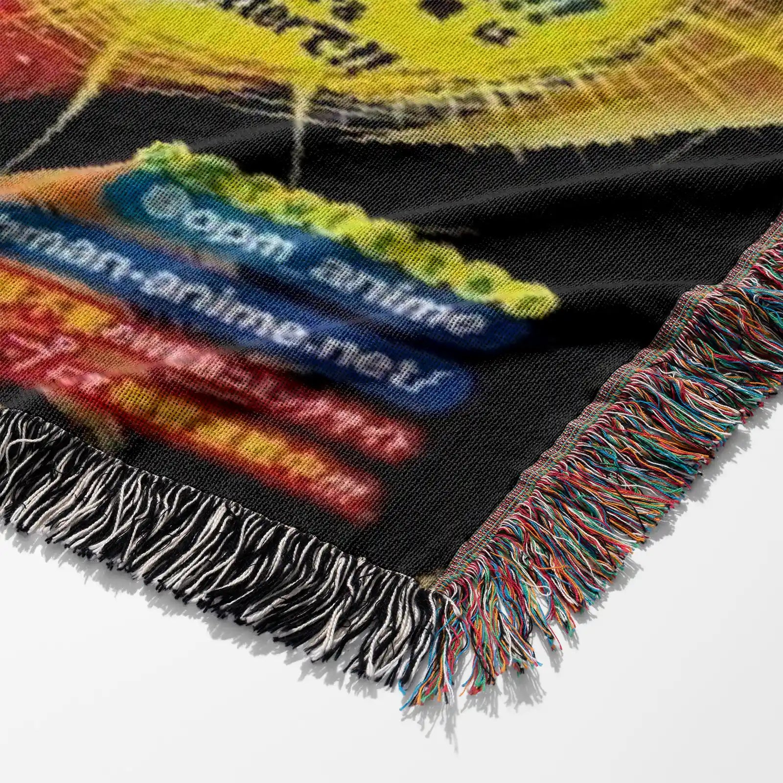 Tapisserie de couverture tissée une pièce – Cadeau de décoration de chambre d'anime de personnalité-Ⅰ