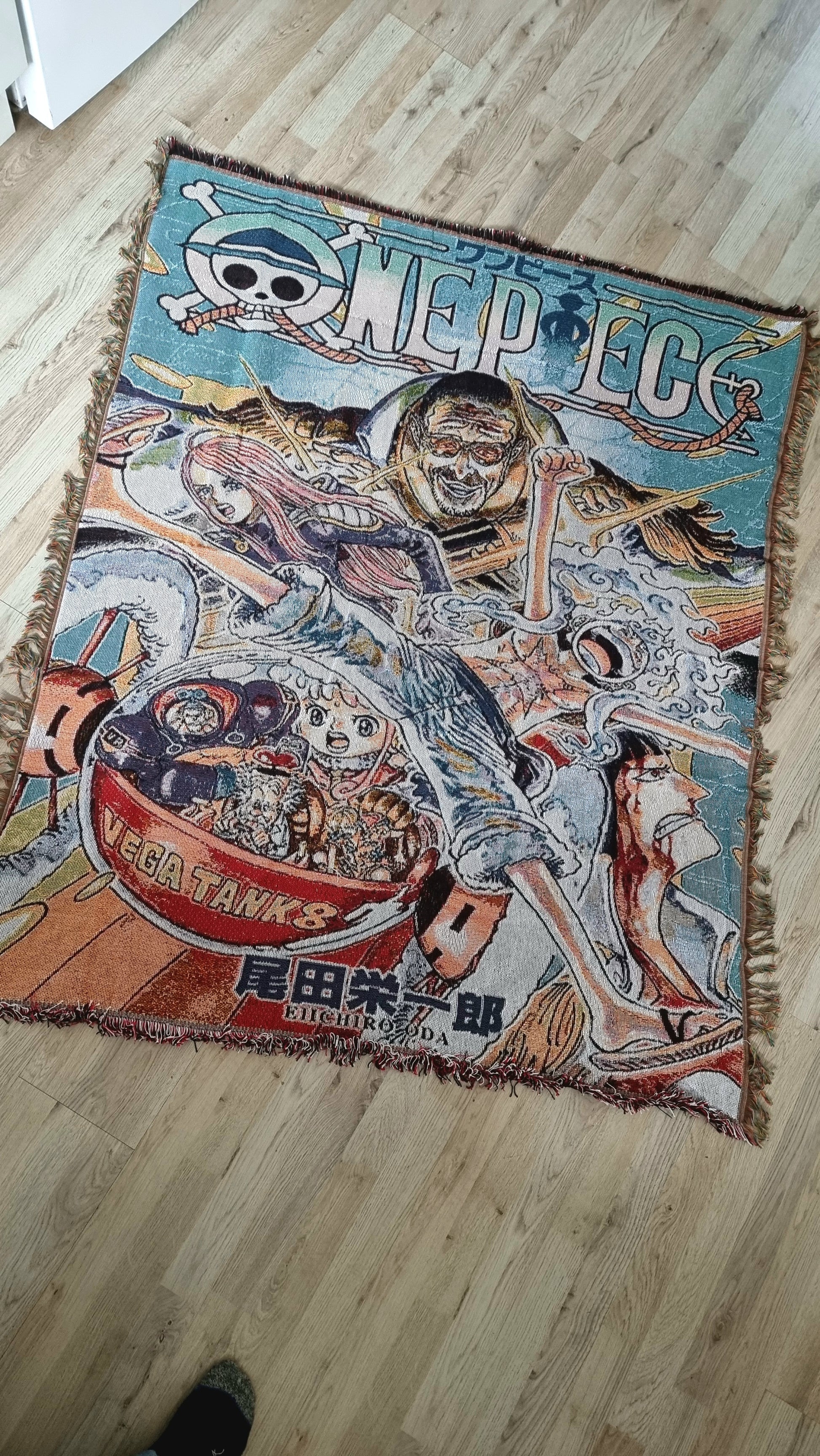 Tapisserie de couverture tissée une pièce – Personnalité Anime Room Decor Gift-VII