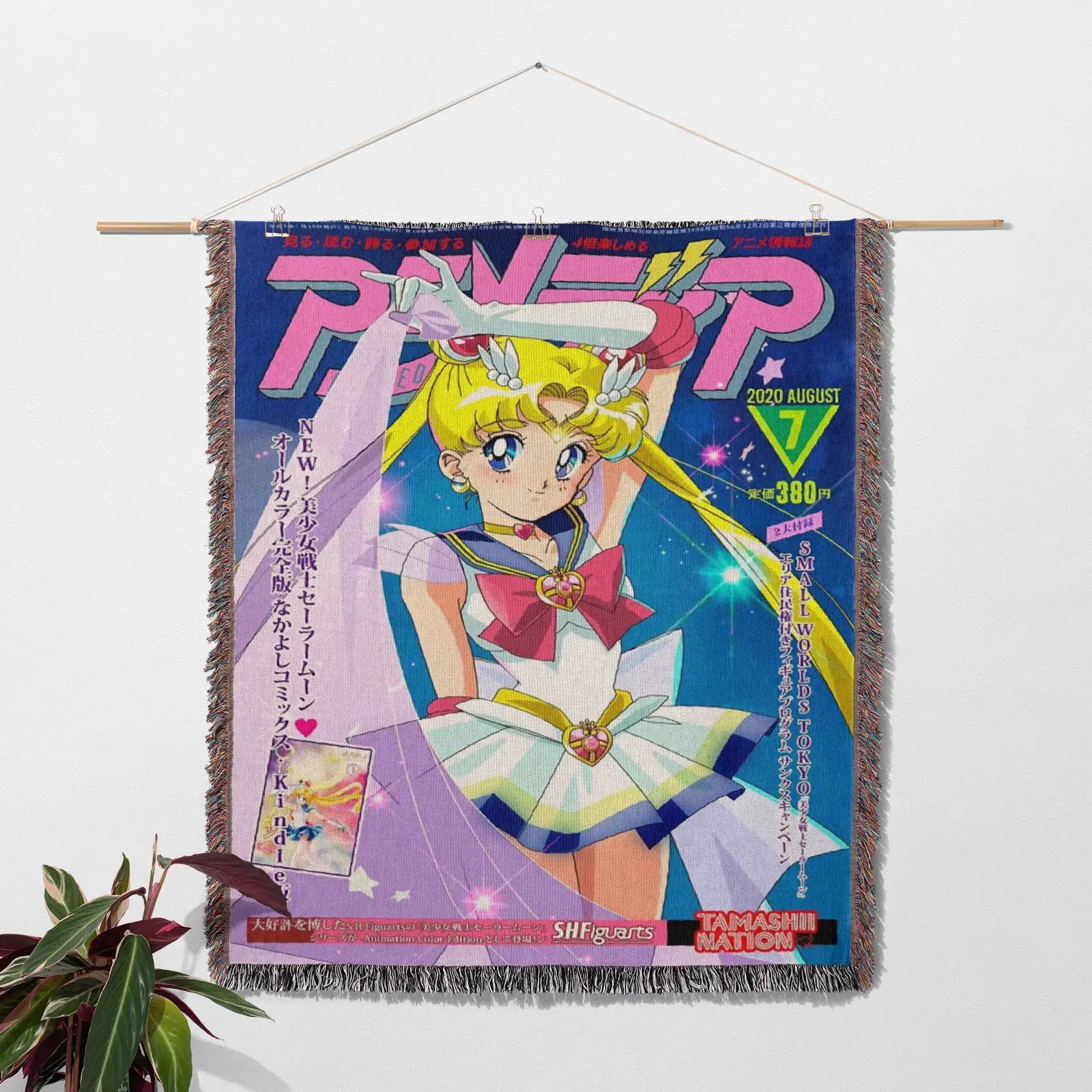 Tapisserie de couverture tissée une pièce – Cadeau de décoration de chambre d'anime de personnalité-Ⅰ