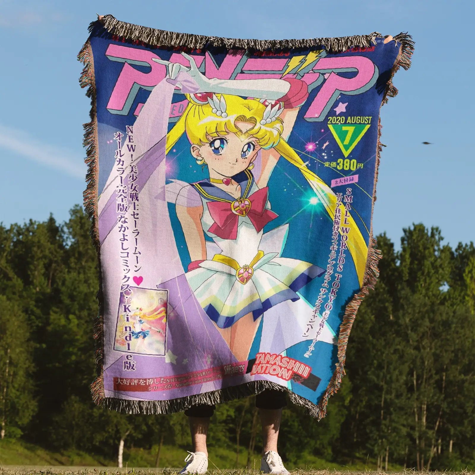 Tapisserie de couverture tissée une pièce – Cadeau de décoration de chambre d'anime de personnalité-Ⅰ