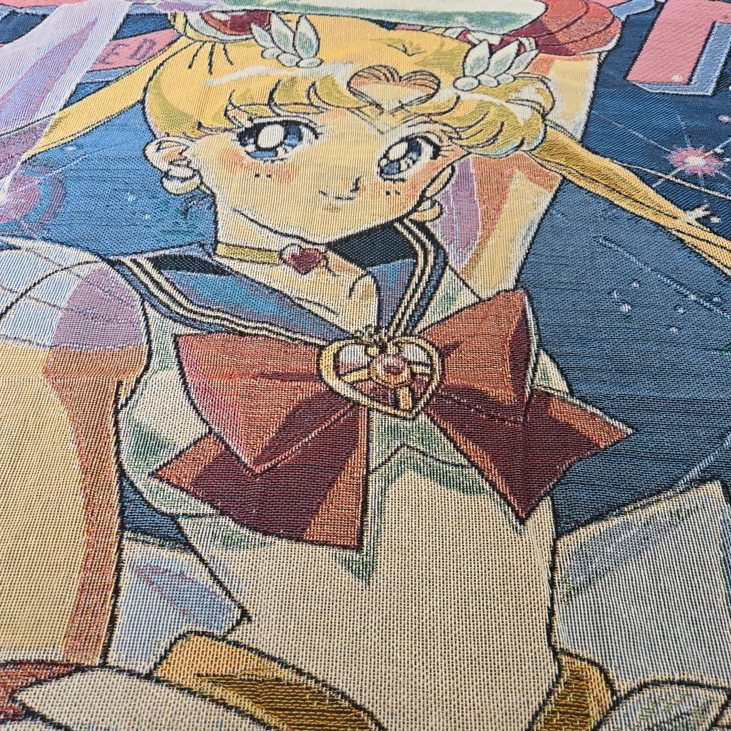 Tapisserie de couverture tissée une pièce – Cadeau de décoration de chambre d'anime de personnalité-Ⅰ