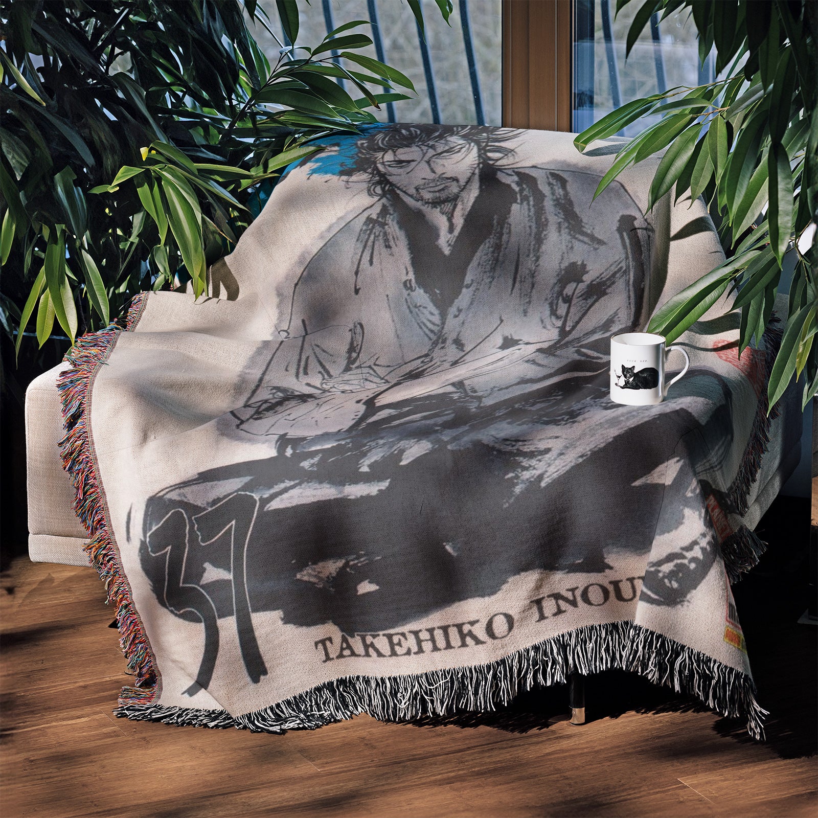 Tapisserie de couverture tissée une pièce – Cadeau de décoration de chambre d'anime de personnalité-Ⅰ