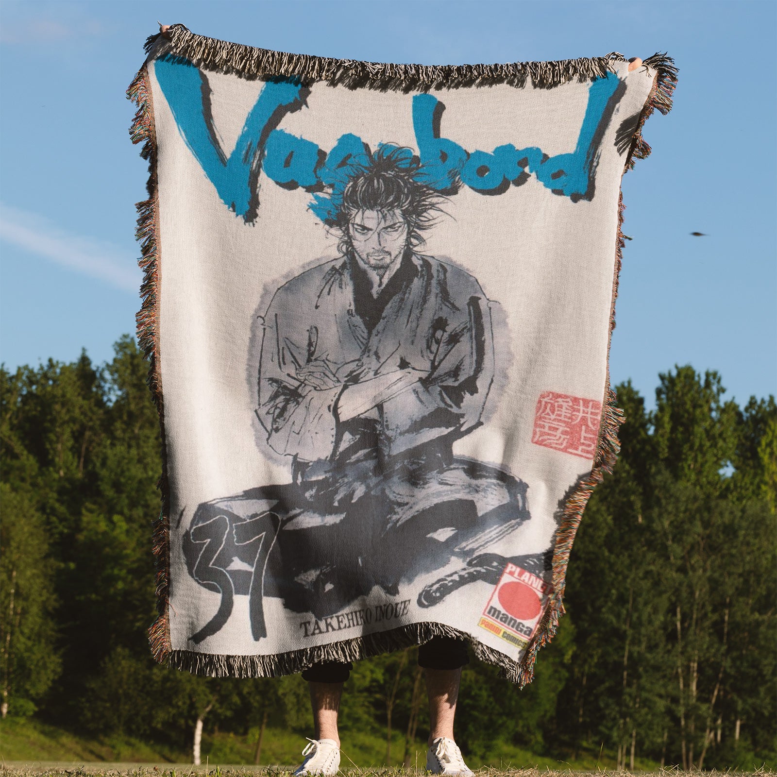 Tapisserie de couverture tissée une pièce – Cadeau de décoration de chambre d'anime de personnalité-Ⅰ