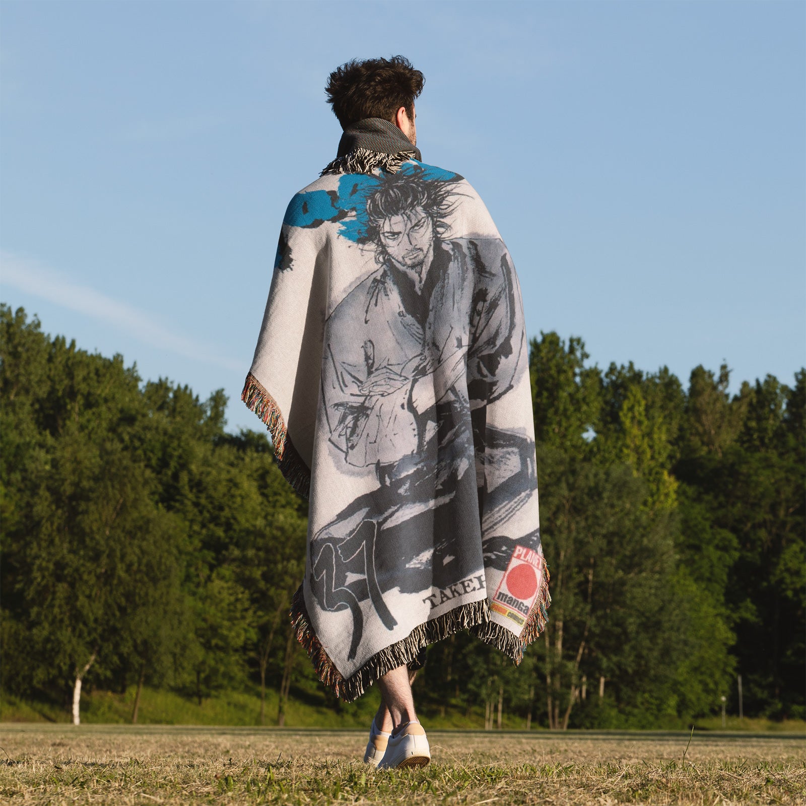 Tapisserie de couverture tissée une pièce – Cadeau de décoration de chambre d'anime de personnalité-Ⅰ