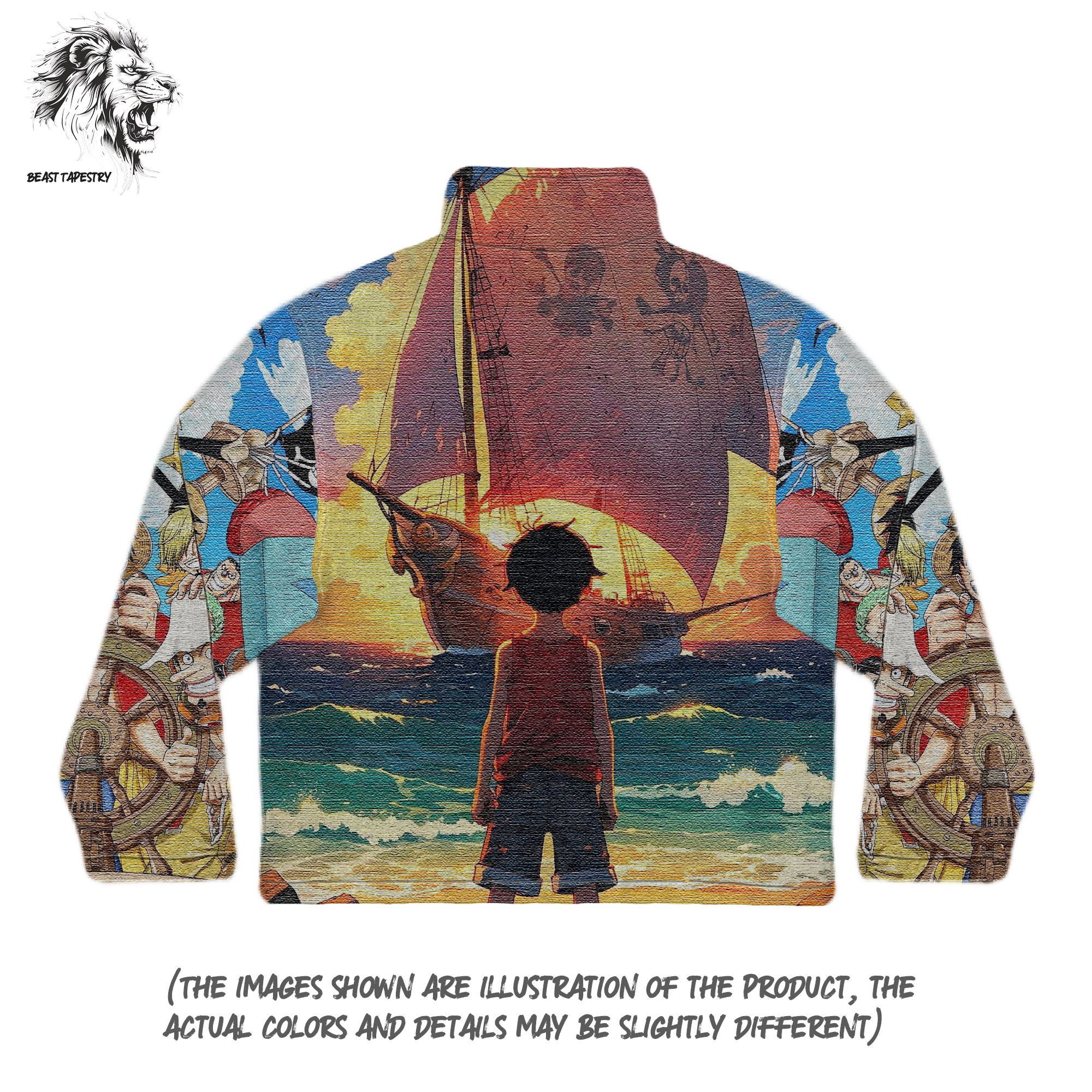 ONE PIECE Adventures in Sailing Jacket-TAPESTRY