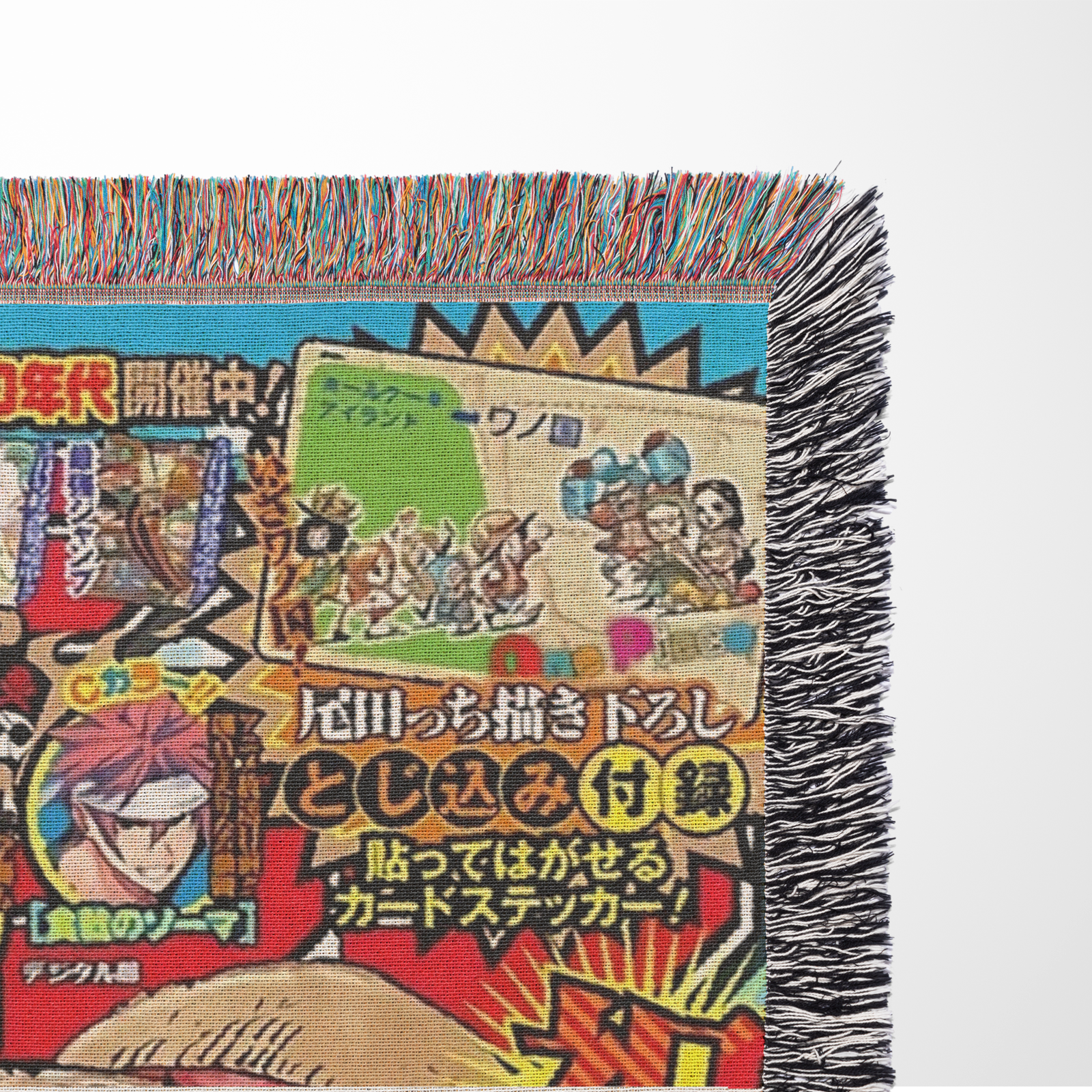 One Piece Woven Throw Blanket Tapestry – Personality Anime Room Decor Gift-Ⅵ