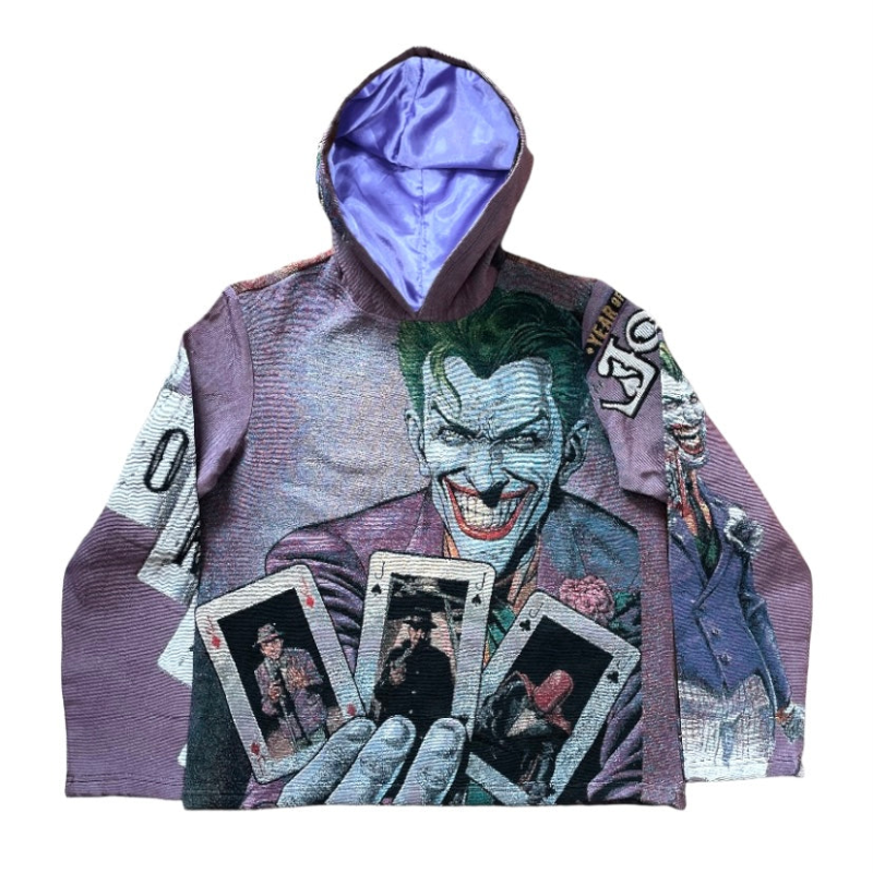 POKER JOKER Hoodie-TAPESTRY