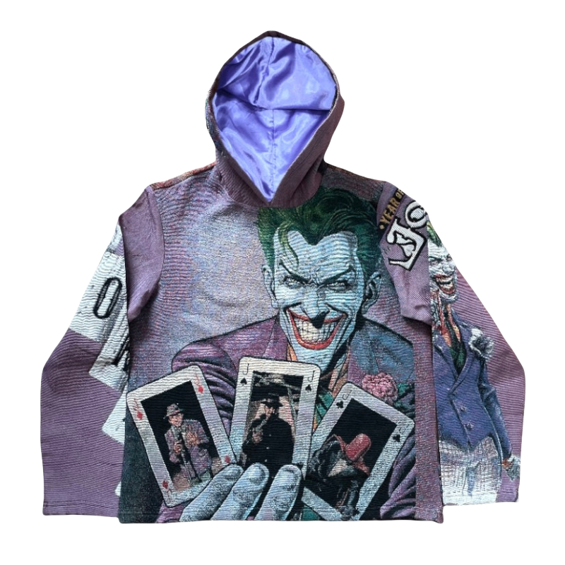 POKER JOKER Hoodie-TAPESTRY