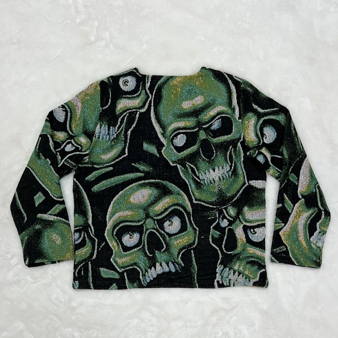 Halloween LAB CARTY SKULLPILE CREWNECK-TAPESTRY