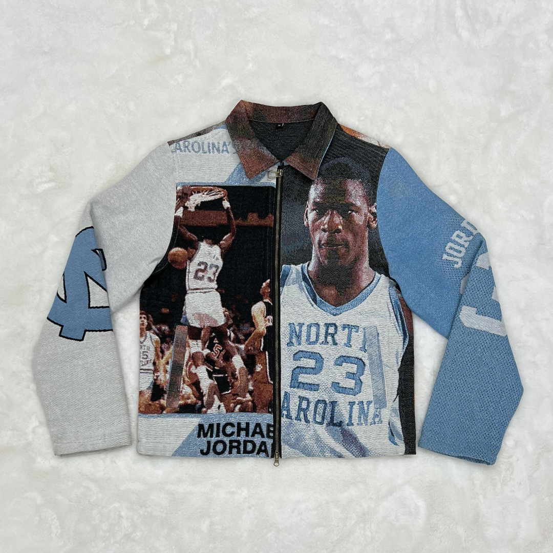 MJ UNC TARHEELS BASKETBALL  Jacket-TAPESTRY