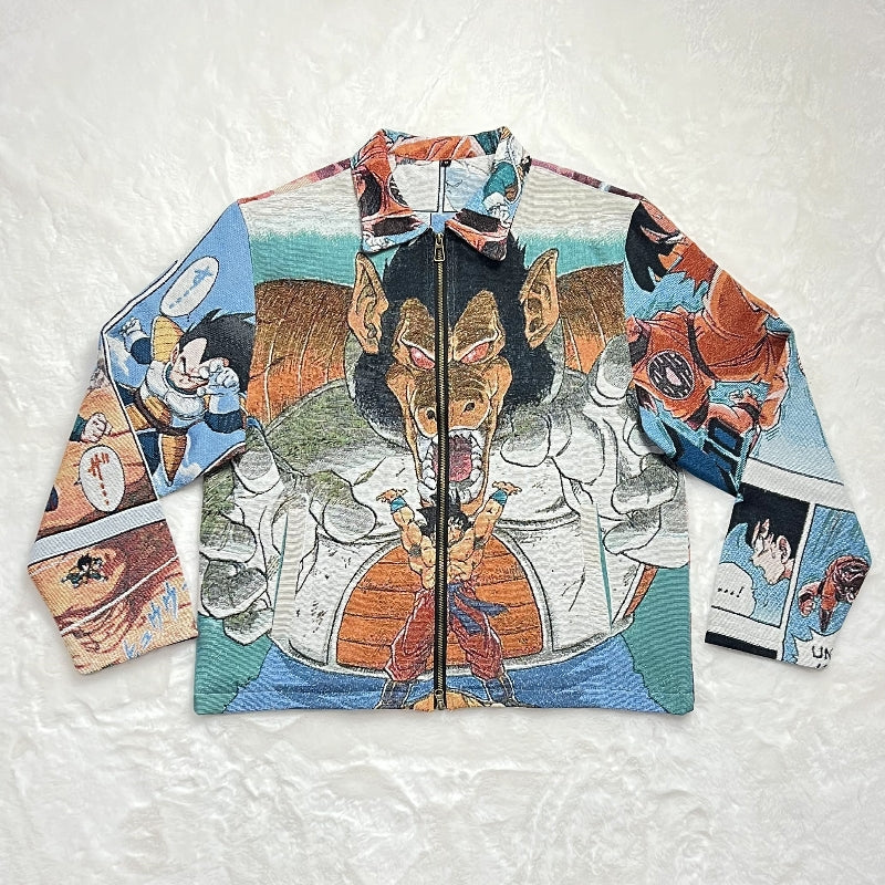 Dragon Ball Saiyan Invasion II Jacket-TAPESTRY