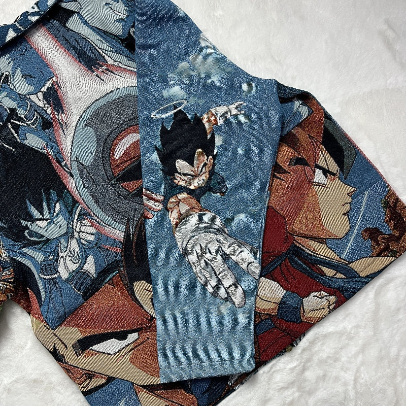 Dragon Ball Son Goku/Vegeta Jacket-TAPESTRY