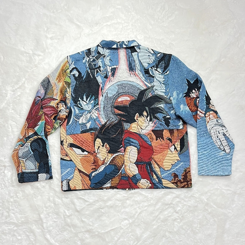 Dragon Ball Son Goku/Vegeta Jacket-TAPESTRY