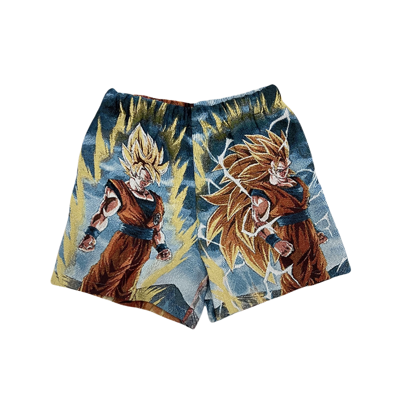 Dragon Ball Super Saiyan Short-TAPESTRY