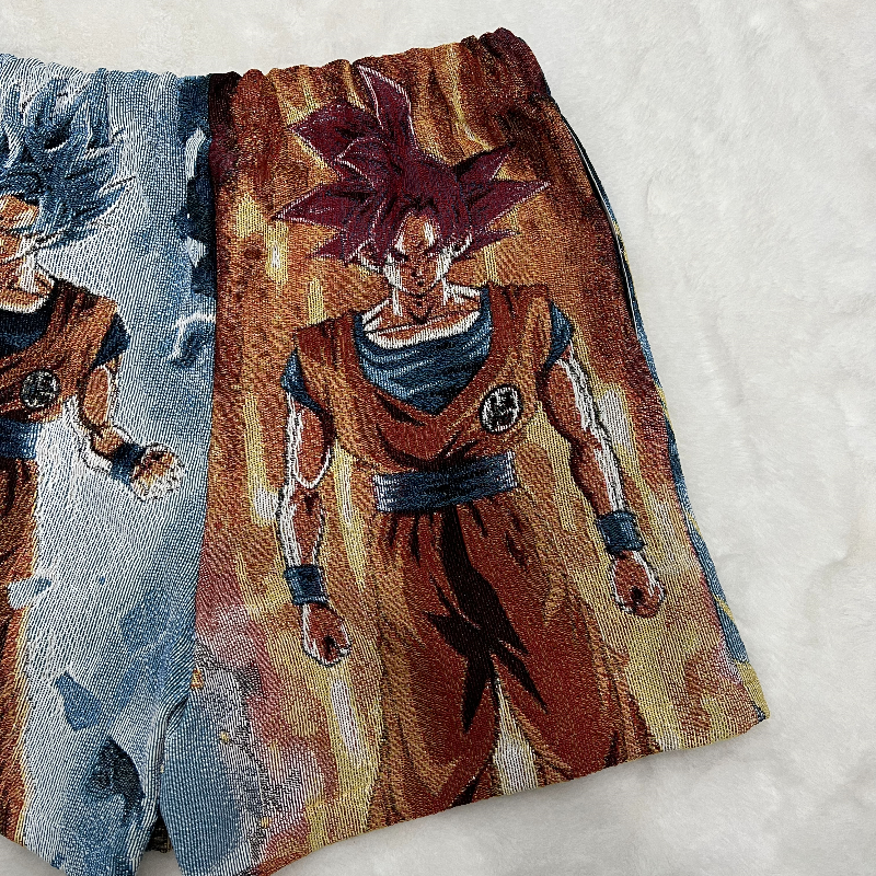 Dragon Ball Super Saiyan Short-TAPESTRY