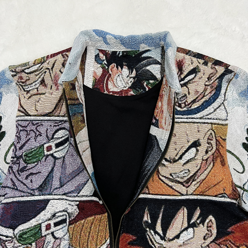 Dragon Ball Namek sections Jacket-TAPESTRY