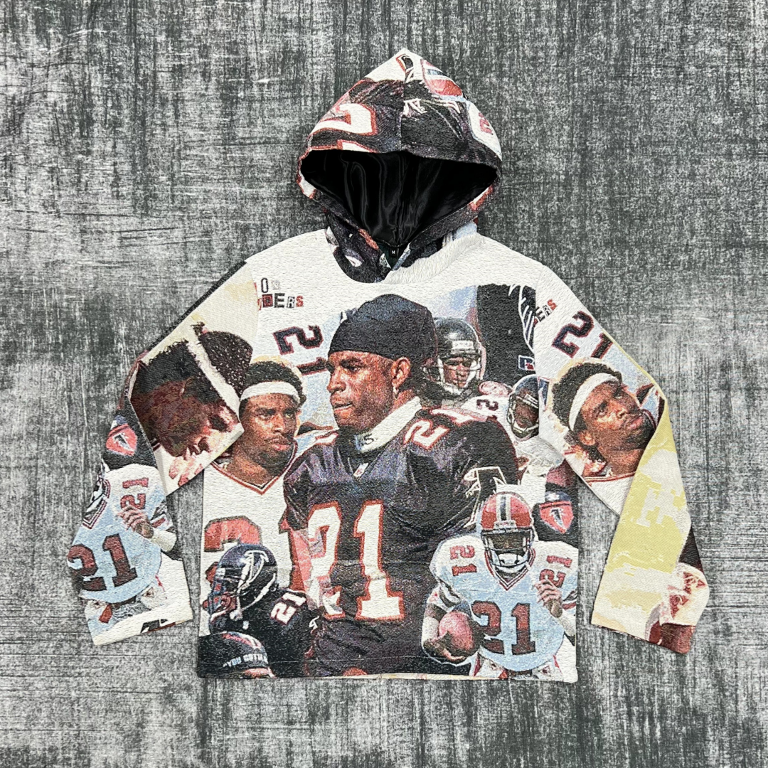 Deion Sanders San Francisco 49ers Hoodie-TAPESTRY