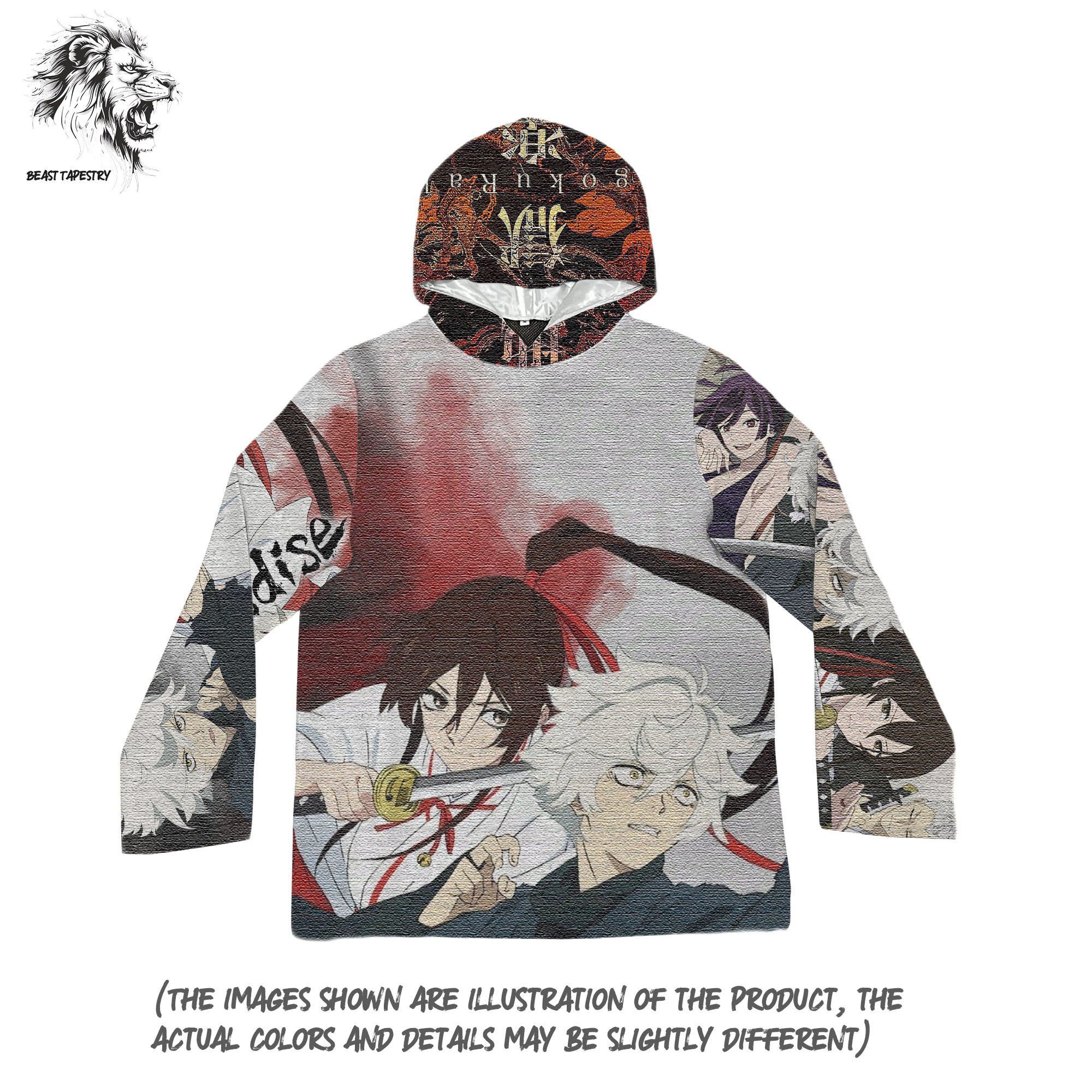 Hell's Paradise Jigokuraku Hoodie I-TAPESTRY