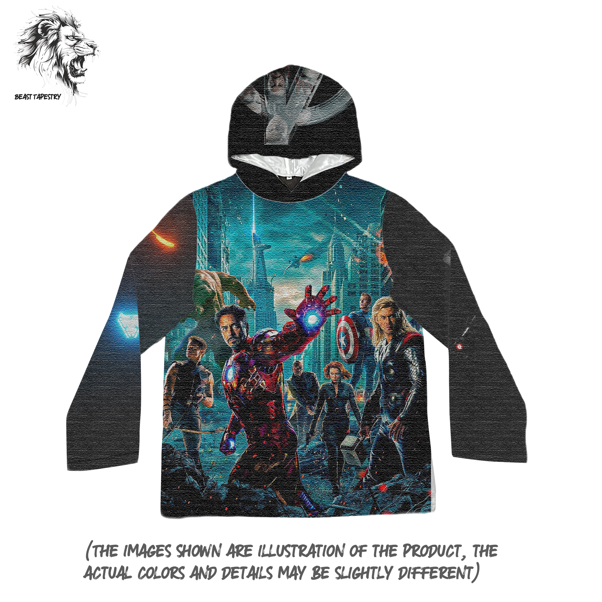 The Avengers Hoodie Movie -TAPESTRY