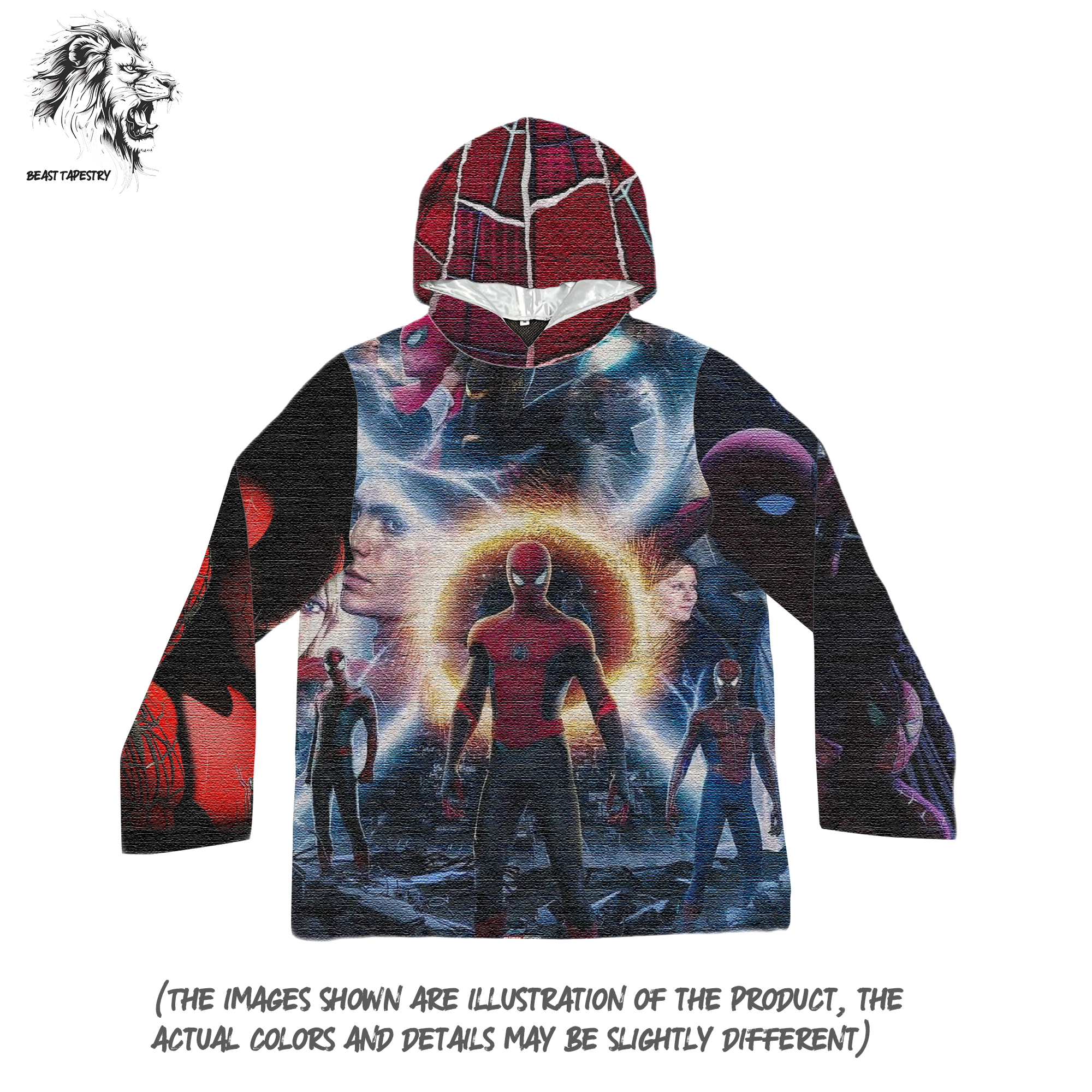 Spider-Man Multiverse Hoodie-TAPESTRY