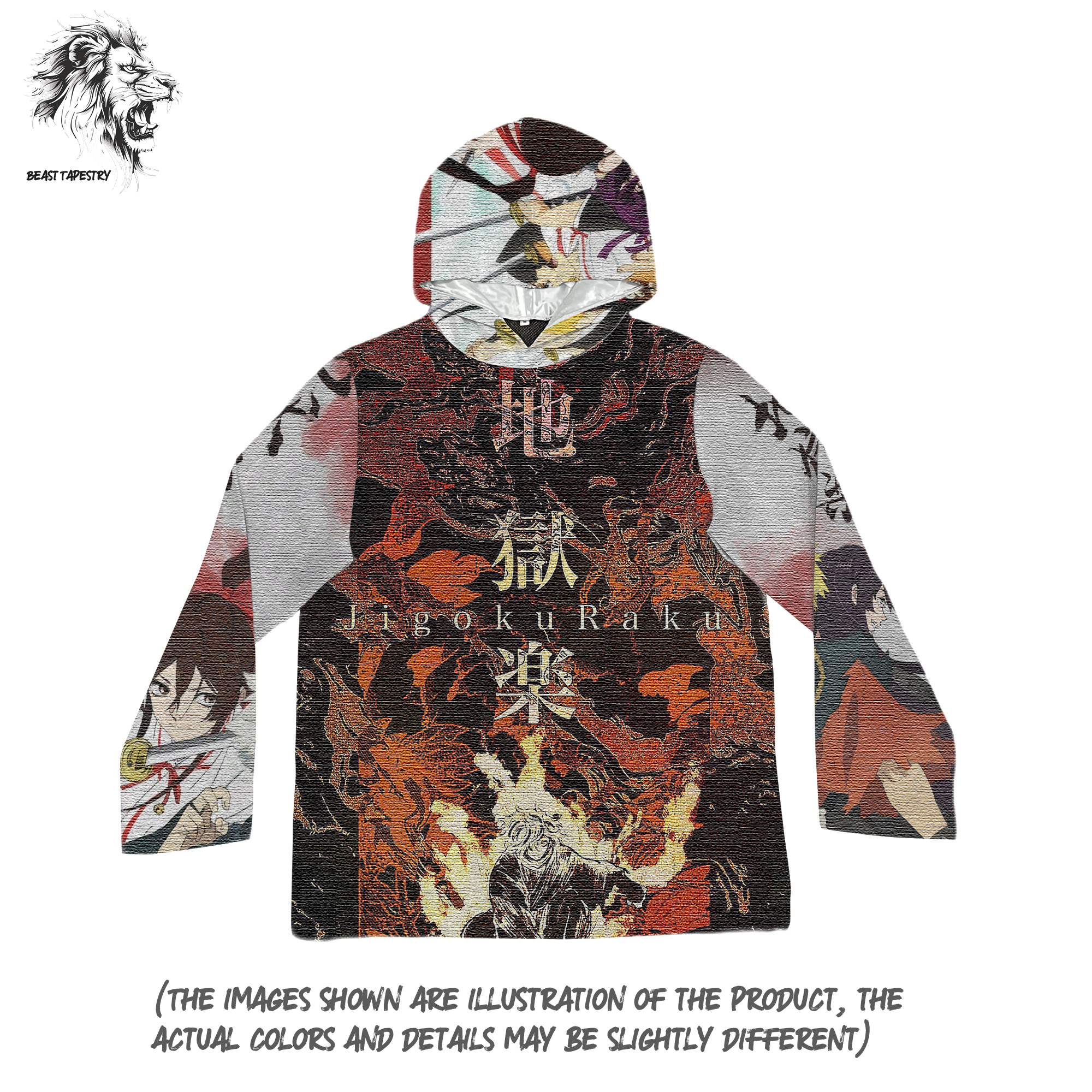 Hell's Paradise Jigokuraku Hoodie II-TAPESTRY