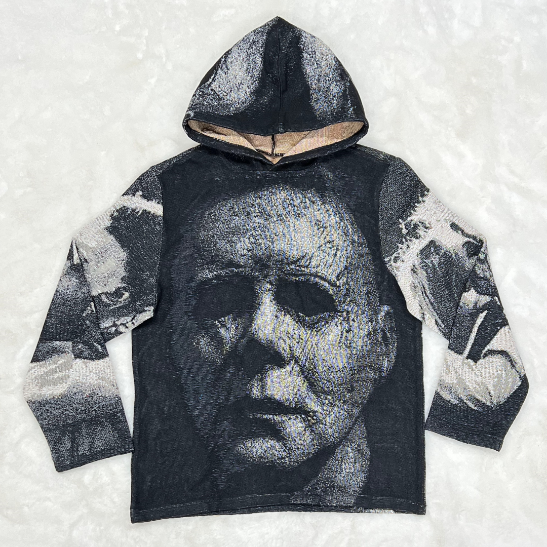 Halloween Michael Myers Hoodie-TAPESTRY